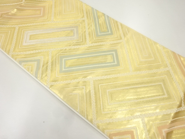 檜垣模様織出し袋帯